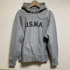 Champion U.S.M.A. スウェットパーカー L