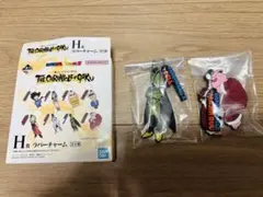 ドラゴンボール 一番くじ H賞 ラバーチャーム セル、魔人ブウ　2点セット