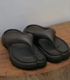 TODAYFUL × paes flip flop DARK BROWN 38 - メルカリ