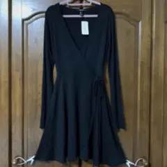 ワンピース ブラック ストレッチ