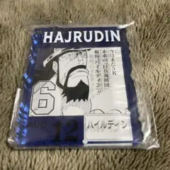 ワンピースベースショップ　一番くじ　アクリルブロックチャーム　ハイルディン