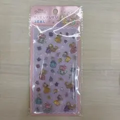 【新品未開封品】ディズニー ぷくぷくシール ディズニープリンセス
