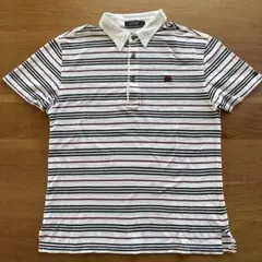 BURBERRY BLACK LABEL ポロシャツ ボーダー柄 サイズ2のサムネイル