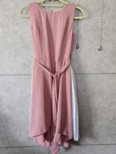 【美品】Rady ワンピース　M　サイドプリーツ　ノースリーブワンピース