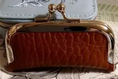 印鑑・小物ケース(赤茶)