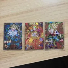 ドラゴンボールヒーローズ HG-9 スーパーサイヤ人3 3枚セットのサムネイル