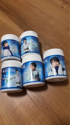 新品 ロッテ キシリトールガム 羽生結弦 4種類 コンプリート