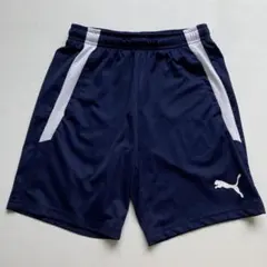 PUMA プーマ　サッカー用 ショートパンツ キッズ 150 ネイビーのサムネイル