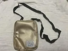 ゴールドショルダーバッグ