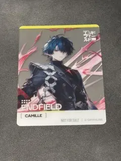 アークナイツ エンドフィールド カミーユ クリアカード