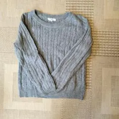 【着用２回】 N.Natural Beauty Basic* ニット グレーのサムネイル