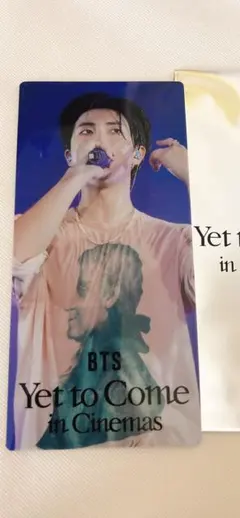 BTS Yet to Come in Cinemas チケットホルダー　RM