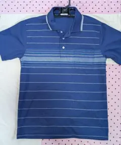 KENGROVE HOMME ポロシャツ 半袖 ボーダー柄 Lサイズのサムネイル