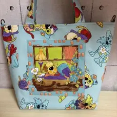 ロラライハリス ハンドメイドバッグDカン付き 横マチ無しタイプ - メルカリ