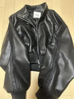 GYDA ブラック ボンバージャケット