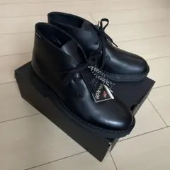 こ様 専用【新品】CLARKS デザートブーツ GTX UK8 ブラックレザー