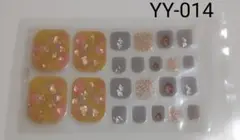 ジェルネイルシール　フット　YY-014