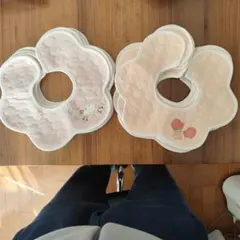 早いもの勝ち　お買い得品　防水スタイ 10枚セット ピンク