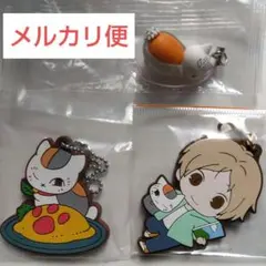 夏目友人帳　ニャンコ先生　ラバーストラップ　メルカリ便