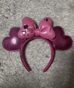 ミニーカチューシャピンク