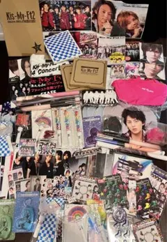 Kis-My-Ft2 キスマイ ペンライト まとめ売り クリアファイル うちわ