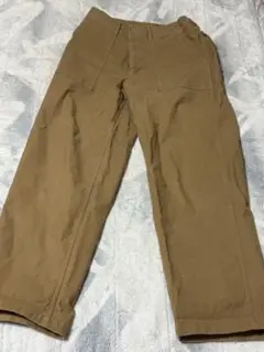 coen コーエン ハイライズベイカーパンツ MDBROWN M