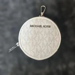 MICHAEL KORS ラウンド コインケース ホワイト