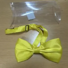 蝶ネクタイ 黄色