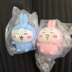 ちいかわ ソフビフィギュア4 うさぎなちいかわ うさぎなハチワレ