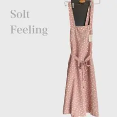新品　エプロン　花柄　ピンク　可愛い　フェミニンのサムネイル