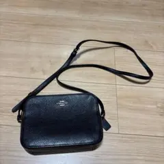 COACH ブラック ショルダーバッグ