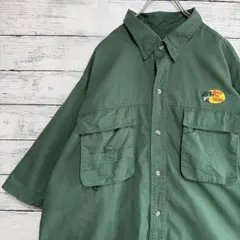 古着 Bass Pro Shops 半袖シャツ アウトドア 釣り グリーン XLのサムネイル