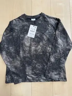 ZARA ザラ 長袖トップス メタリックプリント 140cm