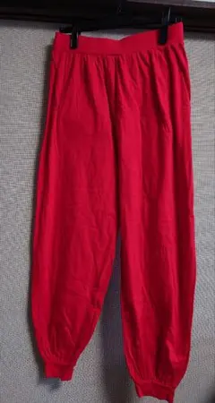 R-LONDON レッドパンツ Mサイズ