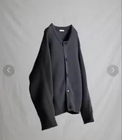 リドム　LIDnM LIDNM LOOP YARN WIDE CARDIGANのサムネイル