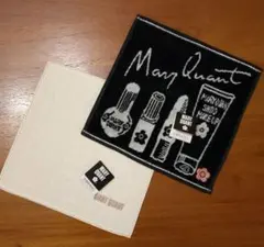 MARY QUANT ミニタオルハンカチ 2枚セット　新品未使用