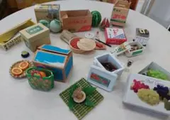 Re-Ment ぷちサンプルシリーズ 「ふるさと産地直送便」 10種類まとめ売り