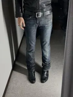 00s Hedi boy Embroidery skinny GAS jeansのサムネイル