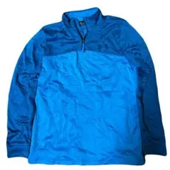 Under Armour ハーフジップ フリース S/M 青 裏起毛
