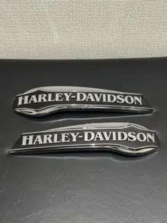 □新車はずし□Harley-Davidson□ハーレー純正エンブレム左右セット