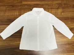 ホワイト 長袖シャツ 110サイズ
