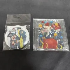 呪術廻戦 MAPPA BIRTHDAY デカ缶バッジ＆アクリルキーホルダー