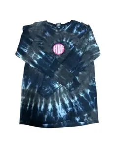 HUF ハフ 丸ロゴ タイダイ メンズ 長袖Tシャツ