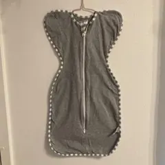 BRILBE スワドル 美品 サイズL グレー 春夏 6-9ヶ月　手が出ない