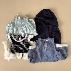 ベビー服 春夏 90cm ラルフローレン H&M パーカー ワンピース 4点