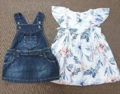 【OLD NAVY】 2点セット 6-12M 女の子　オールドネイビー