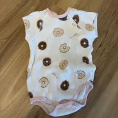 アプレレクール　ドーナツ柄ロンパース　70