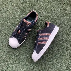 美品23 adidas×X-LARGE SS80S スーパースター HA224