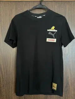 プーマ×ハリボー　コラボTシャツ　ブラック　XS