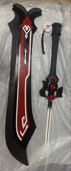 原神 黒岩の斬刀 両手剣 コスプレ - メルカリ